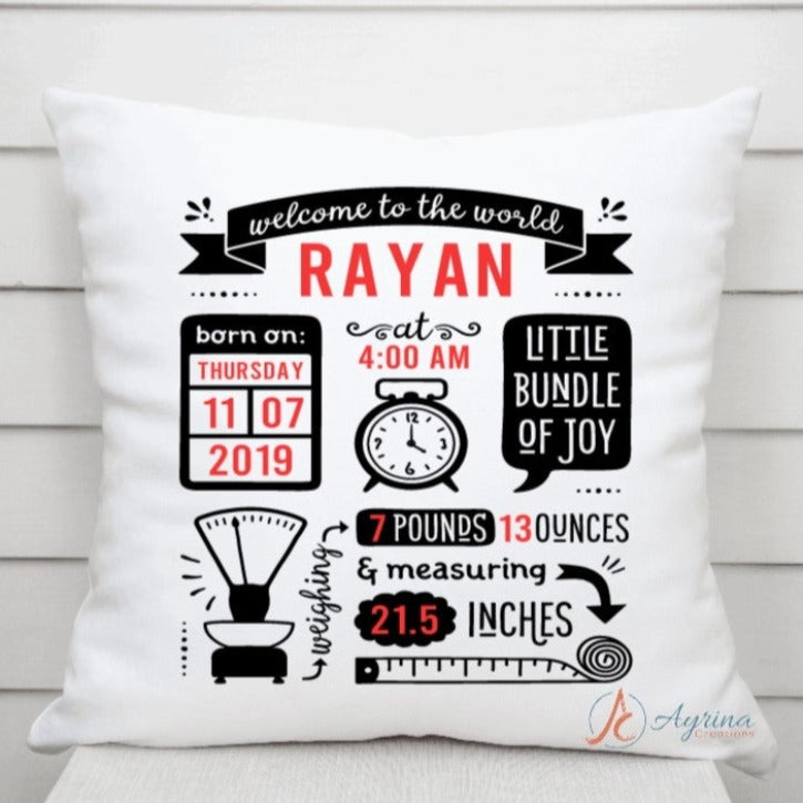 Born in 2019 clearance cushion